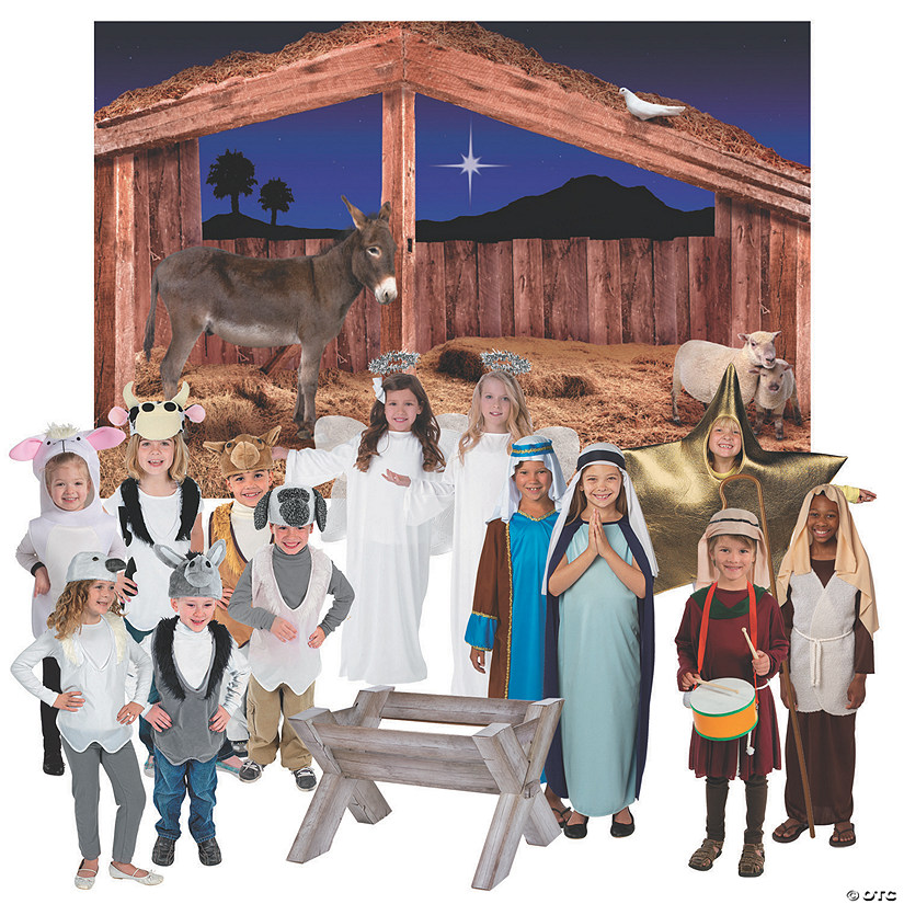 Kids' Nativity Pageant Costume Kit - 31 Pc. Image