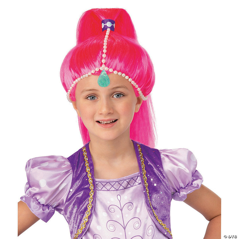 Kids&#8217; Nickelodeon&#8482; Shimmer & Shine&#8482; Pink Wig Image