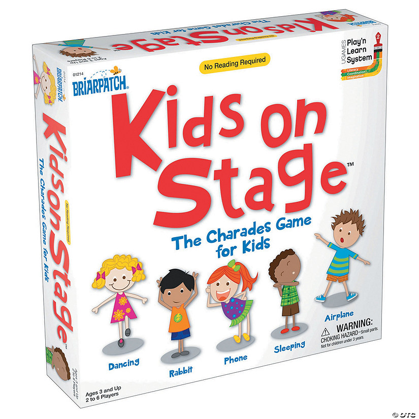 Kids On Stage Charades Game Image