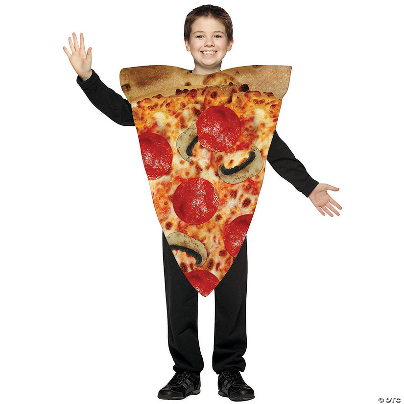 Kids Pizza Slice Costume - Medium Image