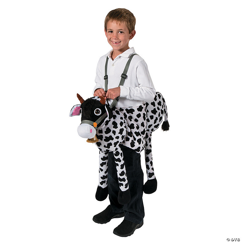 Kid's Plush Nativity Cow Costume Image