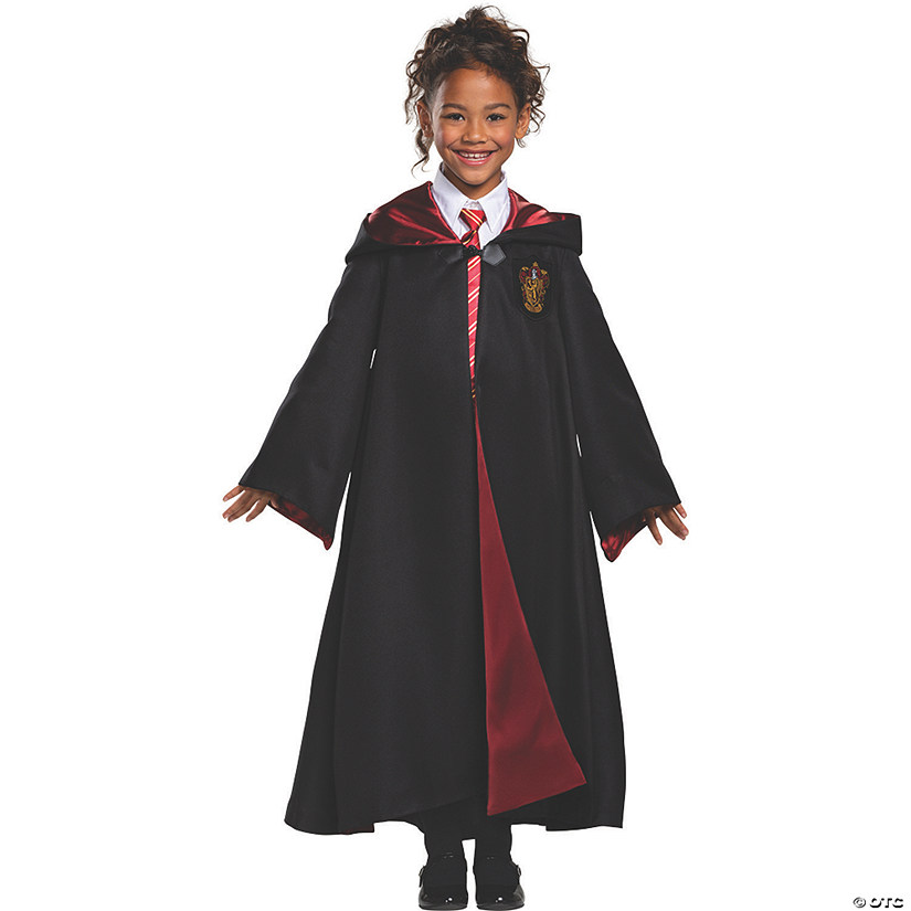 Harry Potter Gryffindor Printed Robe Kids Costume