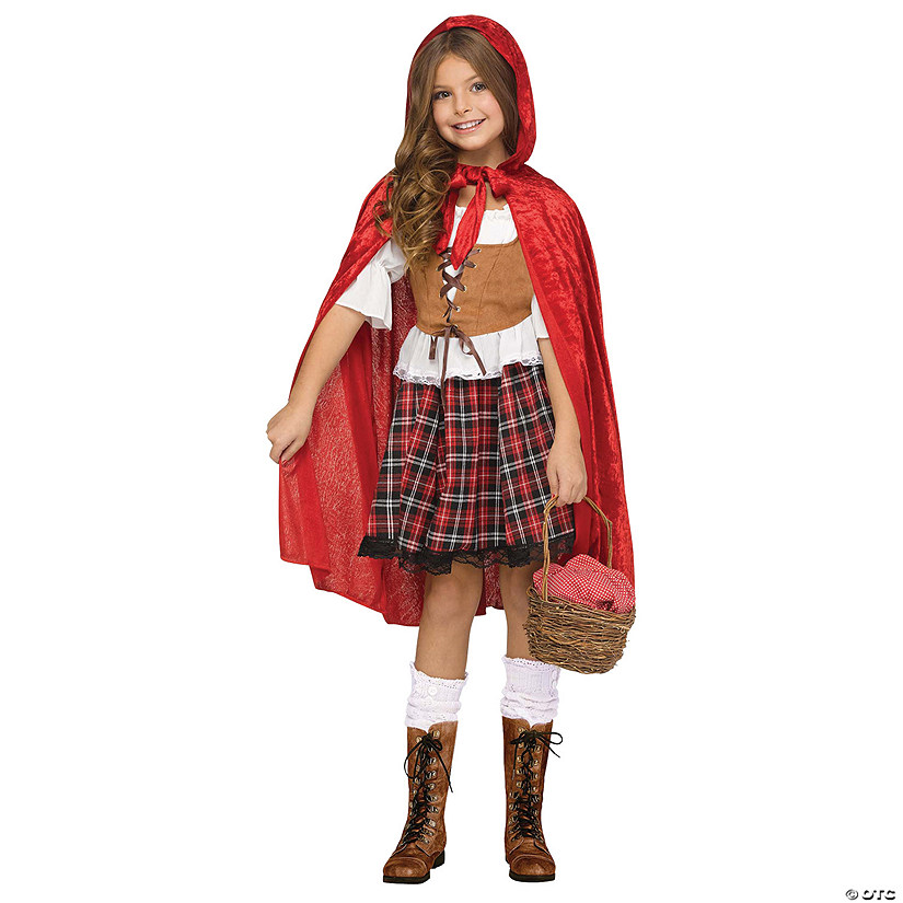 Kids Red Riding Hood Costume Image