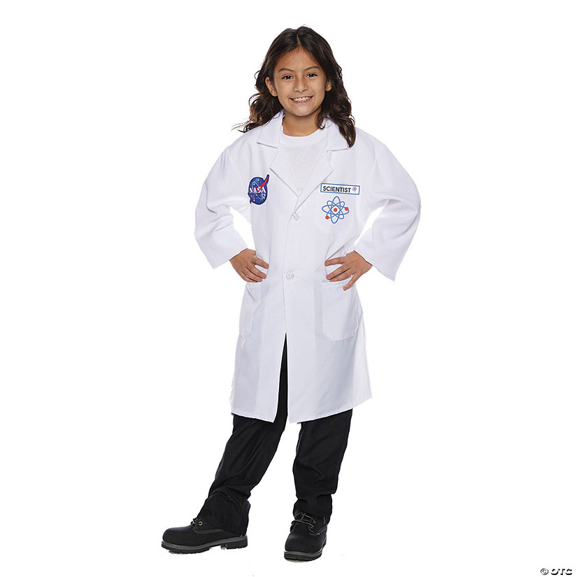 Kids Rocket Scientist Lab Coat Image
