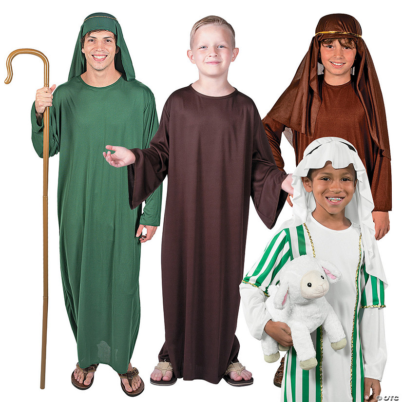 Kids&#8217; Shepherd Costume Kit - Small/Medium - 4 Pc. Image