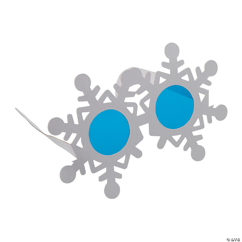 Kids Snowflake Glasses - 12 Pc. Image