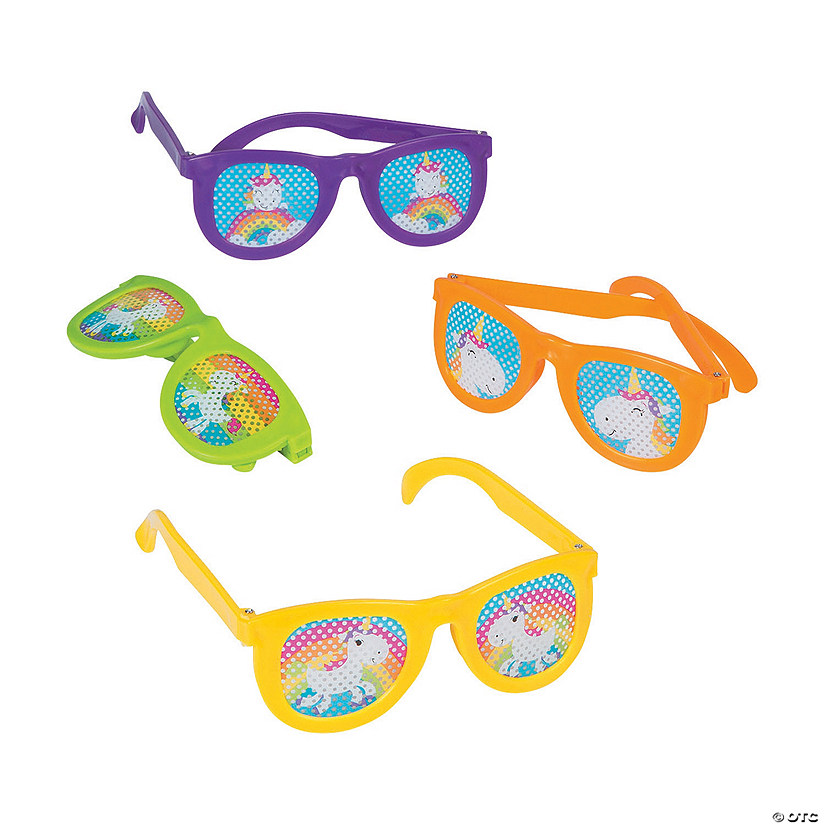 Kid's Unicorn Pinhole Glasses Oriental Trading