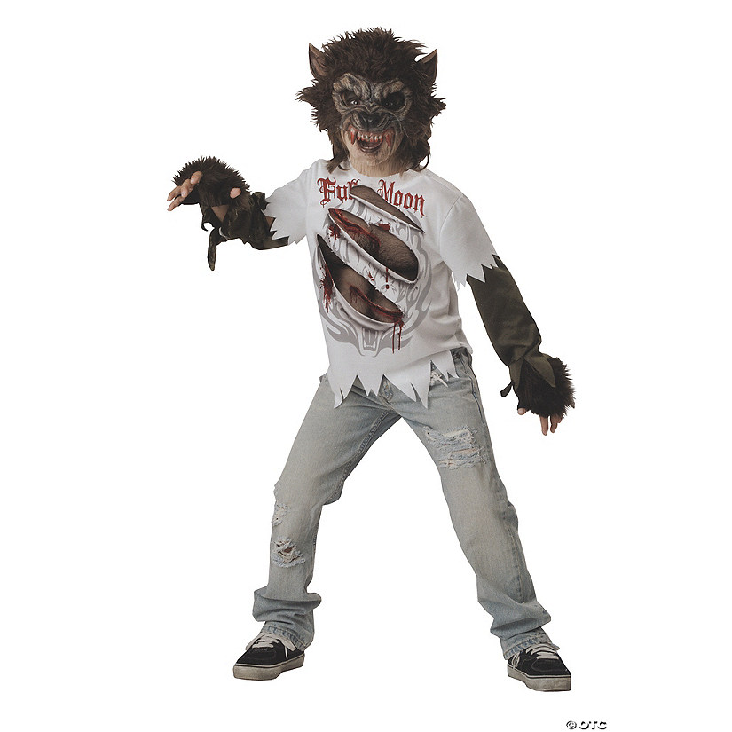 Kids Werewolf Costume Image
