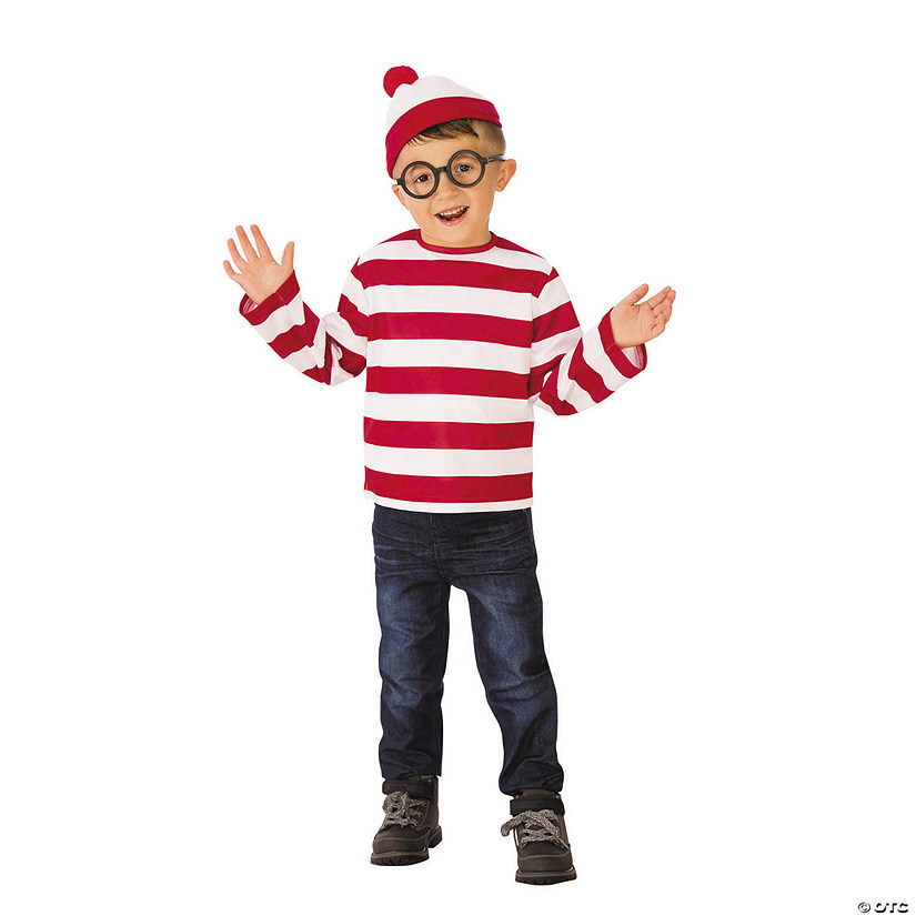Kids Where's Waldo Costume Image