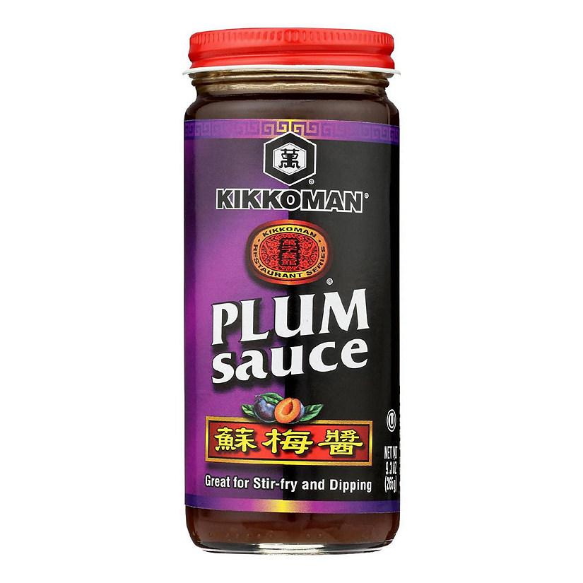 Kikkoman Plum Sauce - Case of 12 - 9.2 oz Image