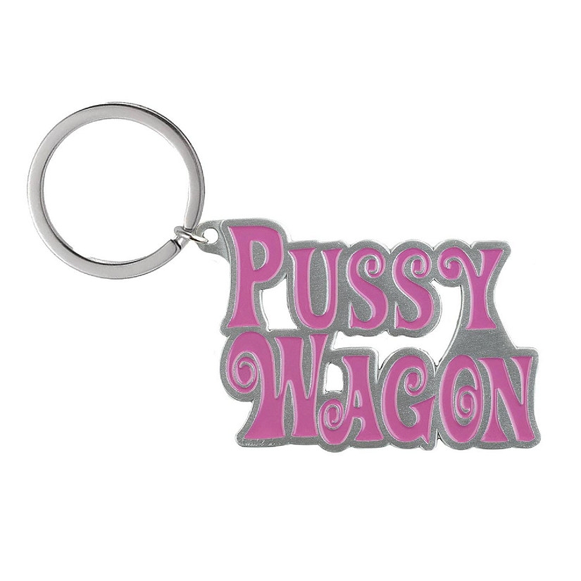Kill Bill "Pussy Wagon" Metal Keychain Image