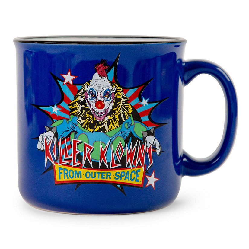 Killer Klowns From Outer Space Jojo Ceramic Camper Mug  Holds 20 Ounces Image