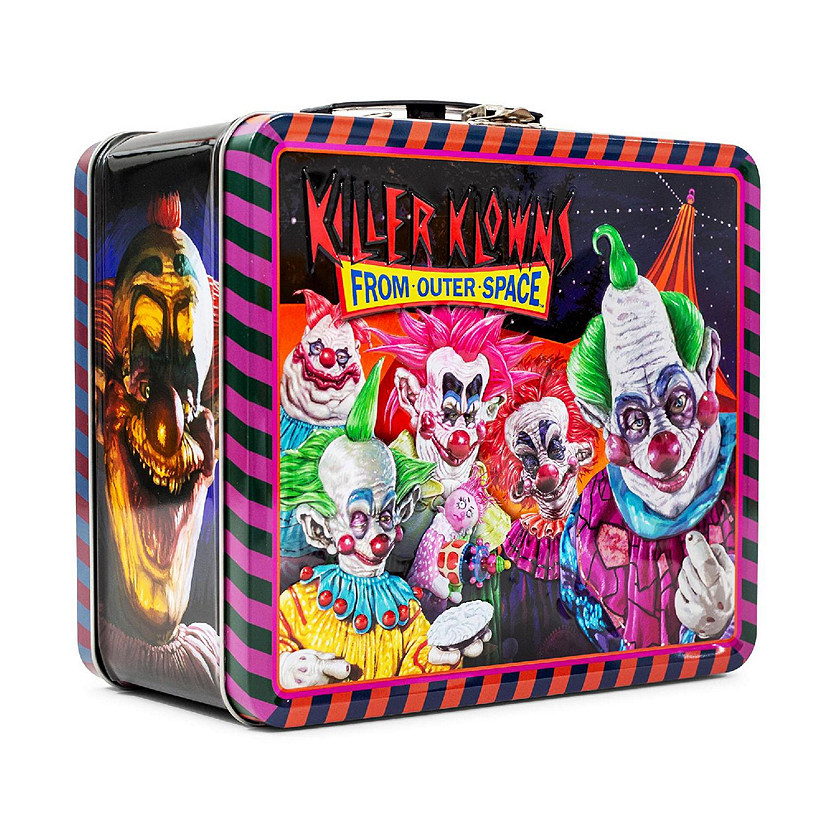 Killer Klowns From Outer Space Metal Tin Lunch Box  Toynk Exclusive Image