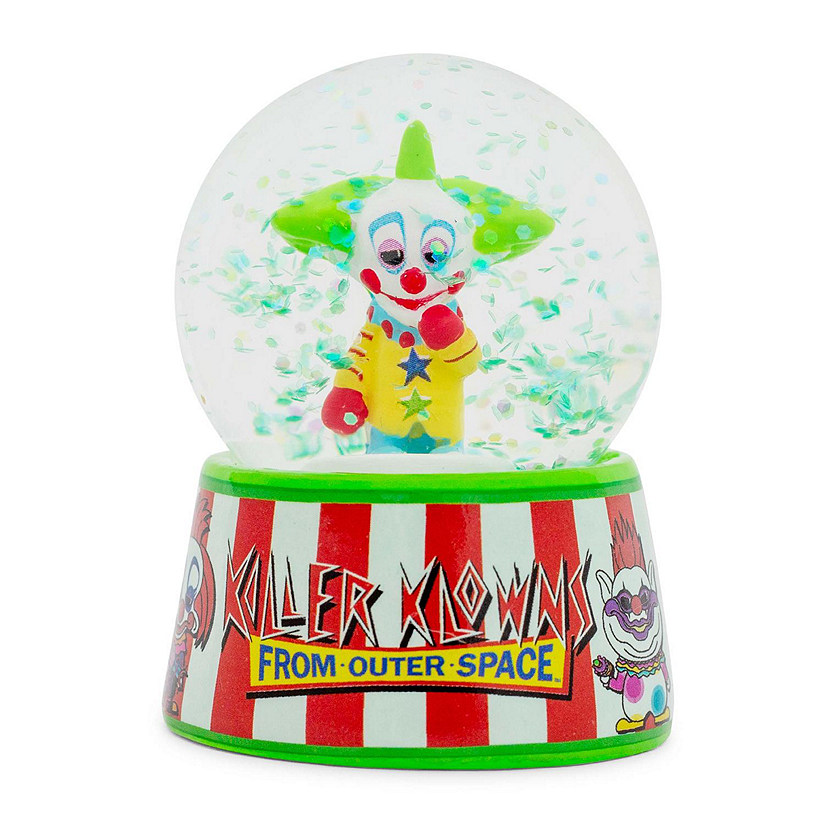 Killer Klowns From Outer Space Shorty Mini Snow Globe  3 Inches Tall Image