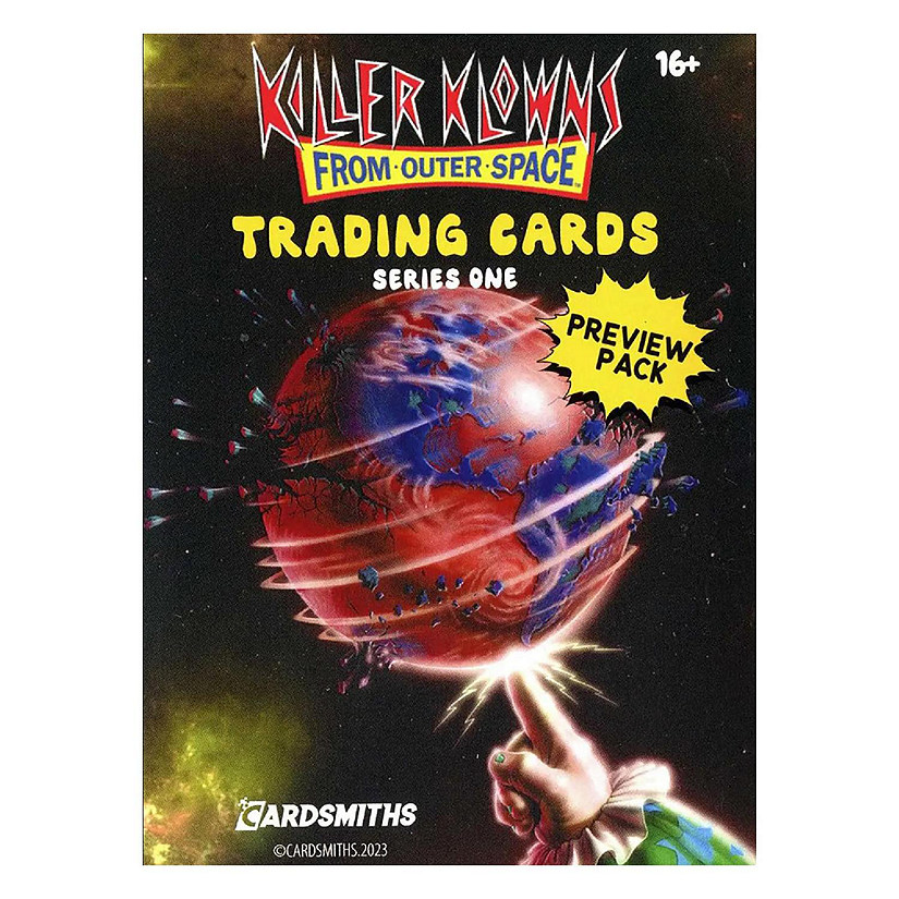 Killer Klowns Series 1 Trading Card Preview Pack  3 Cards Image