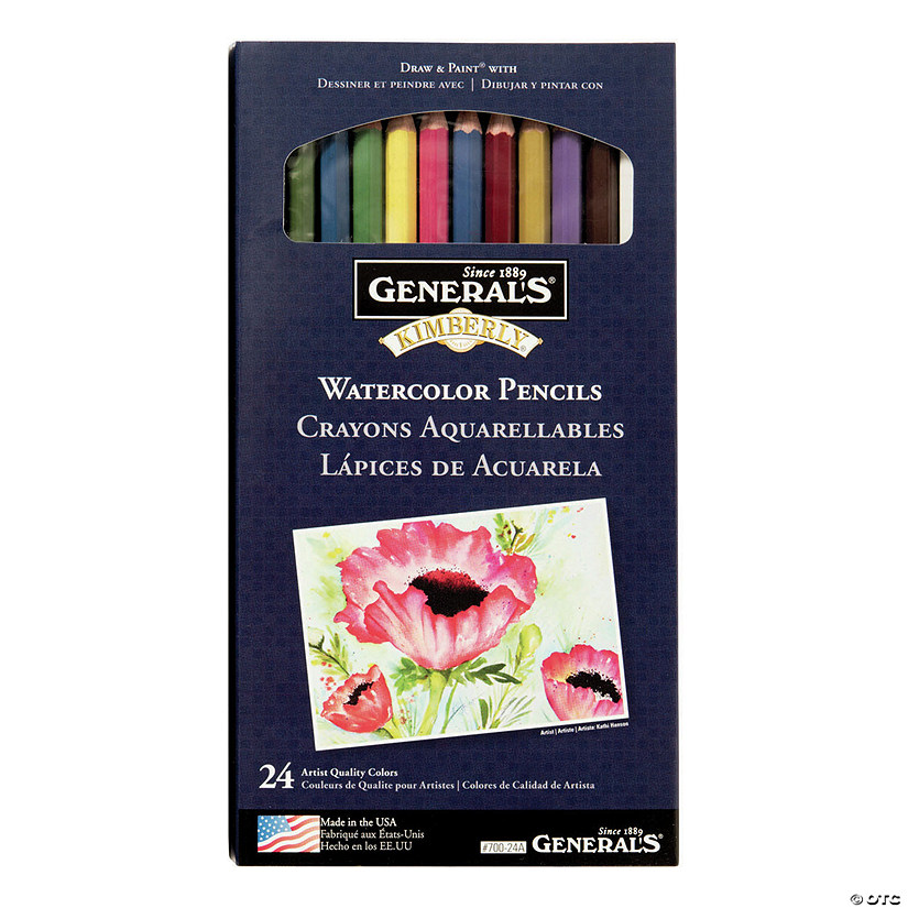Kimberly Watercolor Pencils 24/Pkg Image