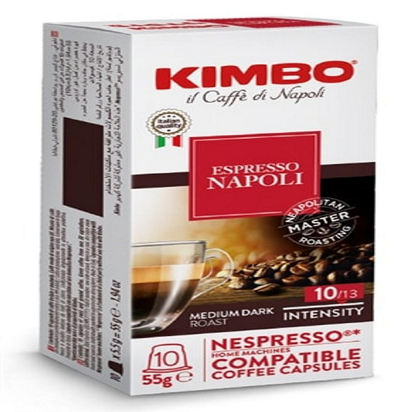 Kimbo Espresso Napoli Coffee Nespresso Capsules 10ct Oriental Trading