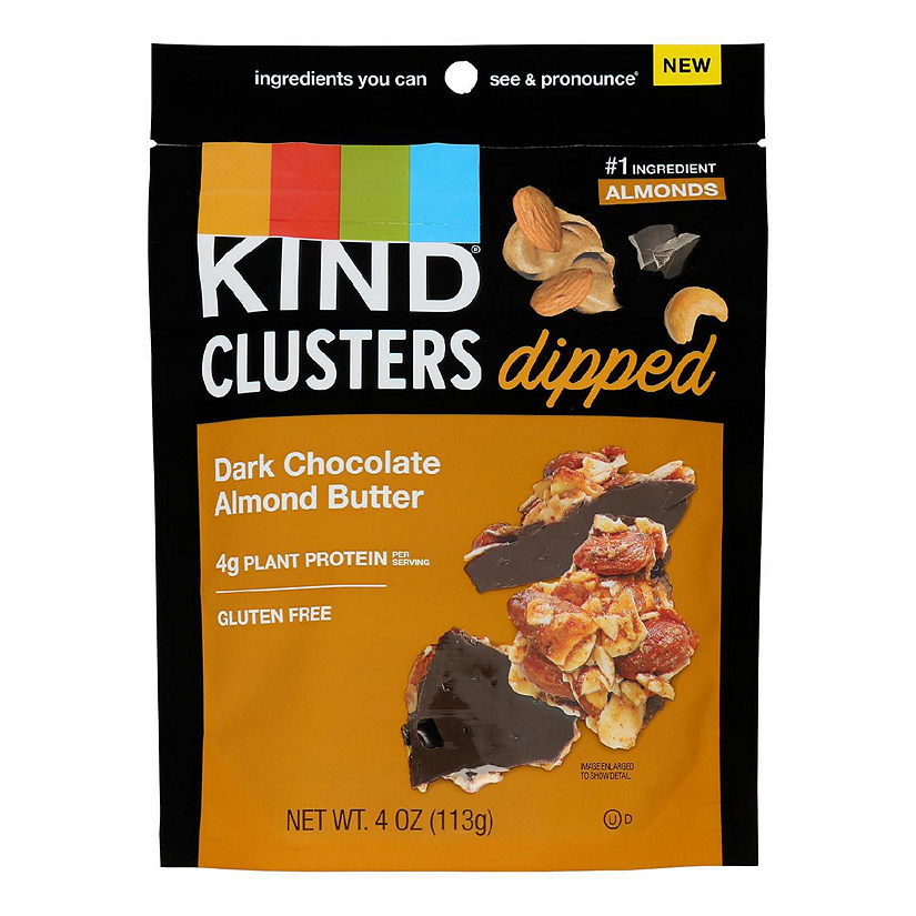 Kind - Clstr Dip Dkchoc Almond Butter - Case of 8-4 OZ Image