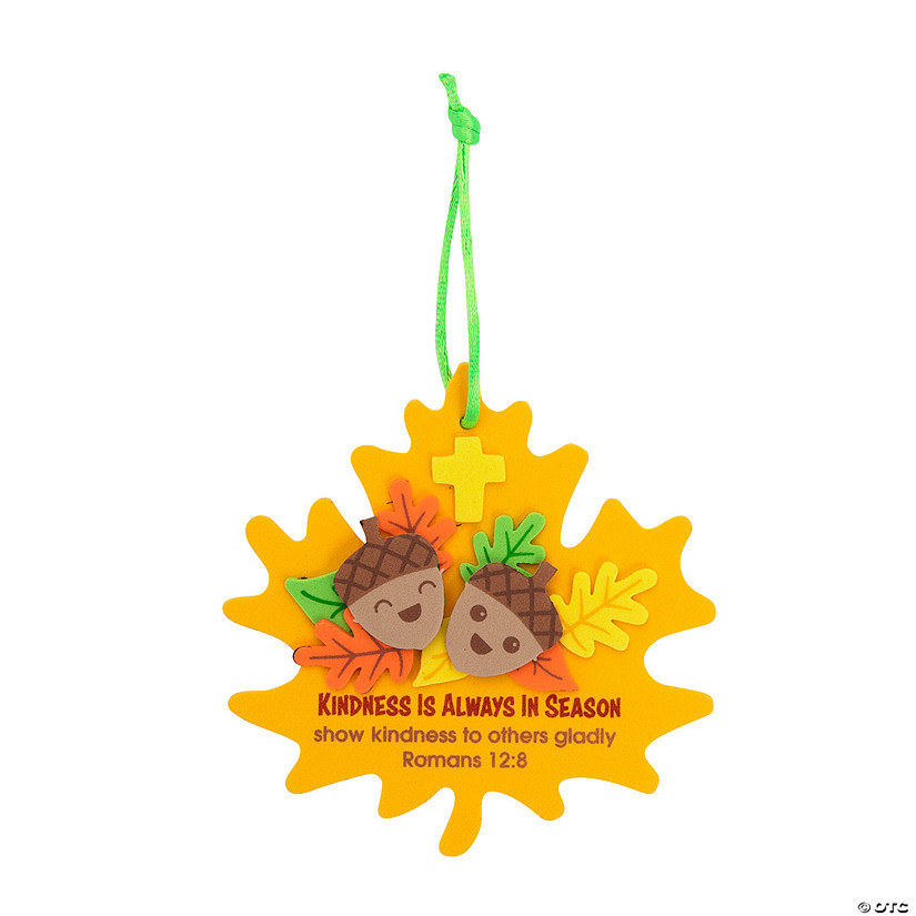 Kindness is Always in Season Ornament Craft Kit - Makes 12 Image