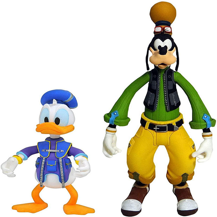 Kingdom Hearts 3 Select Action Figure 2Pack Goofy & Donald Oriental