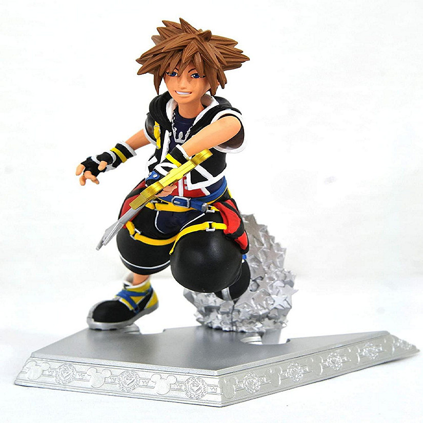Kingdom Hearts Gallery 7 Inch PVC Statue  Sora Image
