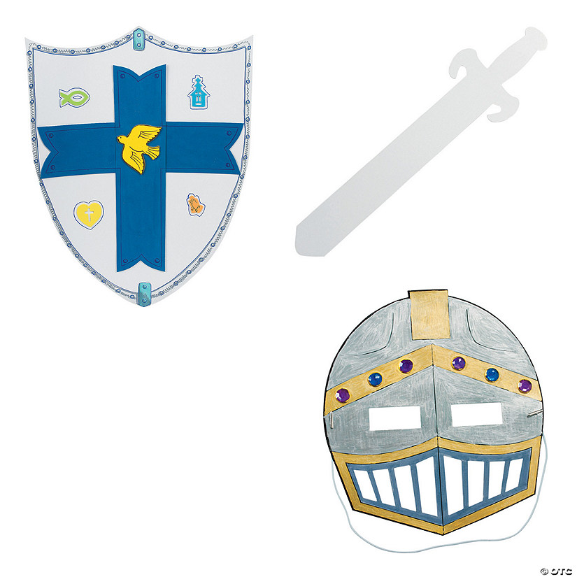 Kingdom VBS Knight DIY Accessory Kit for 12 Image