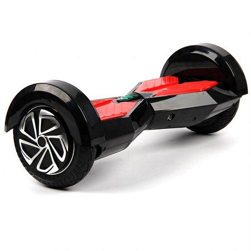 KingToys Black 8 Inch Hoverboard Lambo With Bluetooth