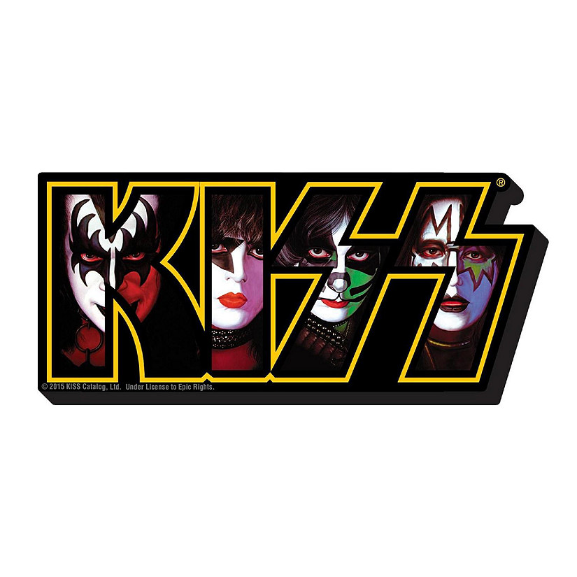 KISS Logo Funky Chunky Magnet Image