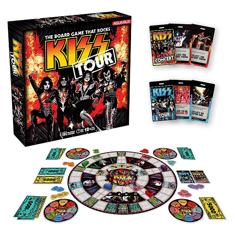 KISS Tour Board Game Image