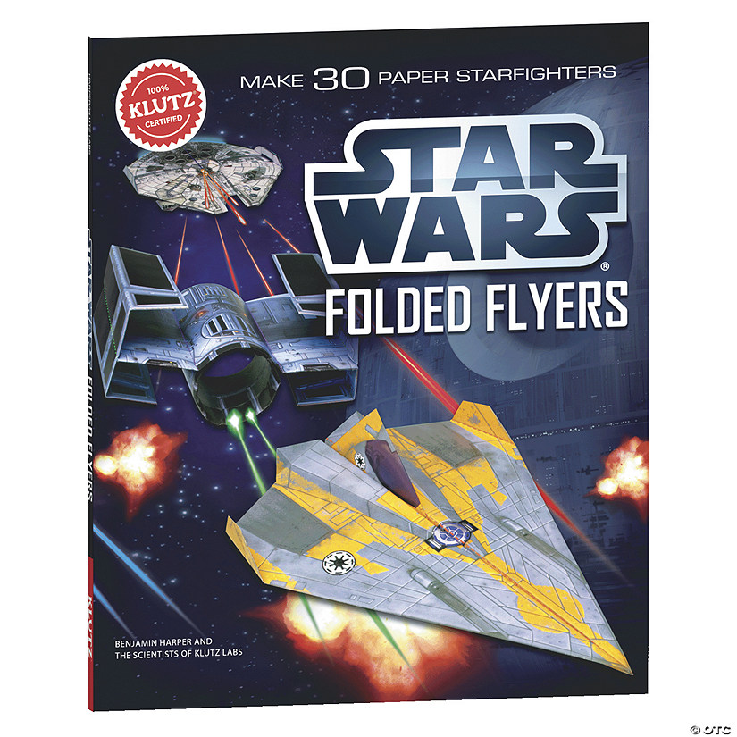 Klutz Star Wars Folded Flyers Paper Airplane Kit Image