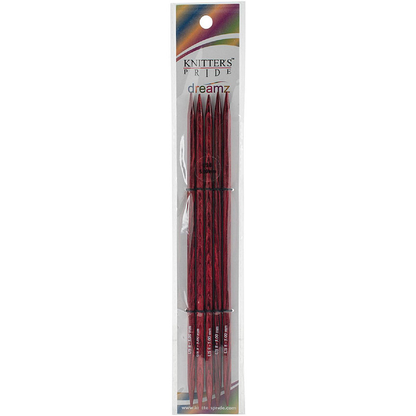 KnitPro-Dreamz Double Pointed Needles 8"-Size 8/5mm Image