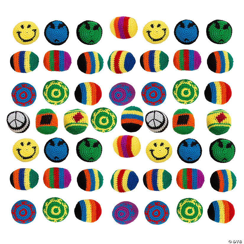 Knitted Kickball Assortment Oriental Trading