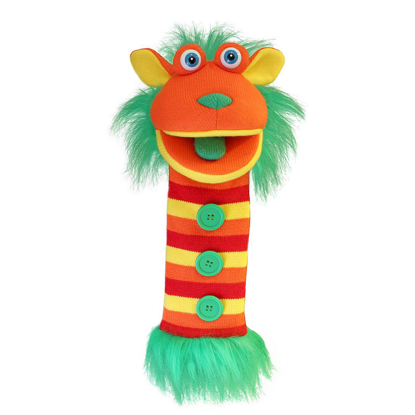 Knitted Puppets: Buttons Image