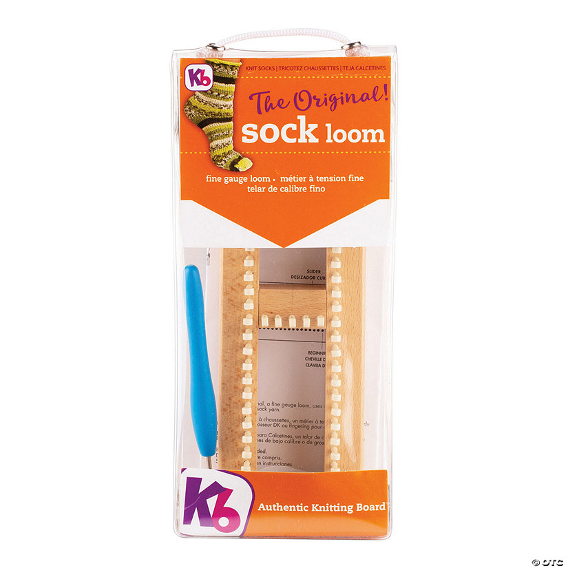 Knitting Board Sock Loom Adjustable 9" X 3" Image