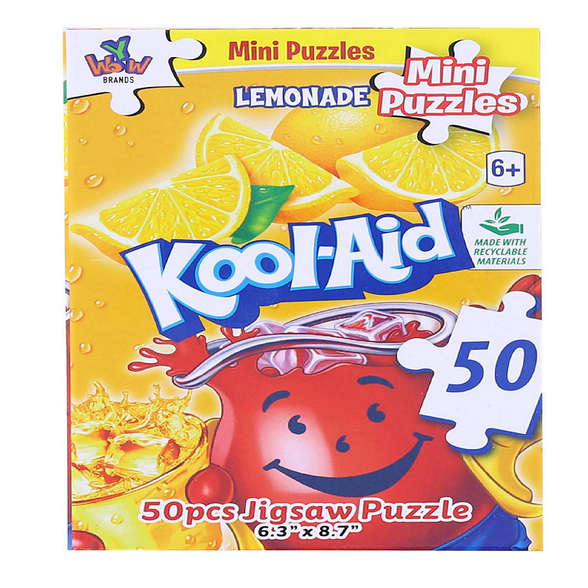 Kool-Aid 50 Piece Mini Jigsaw Puzzle  Lemonade Image