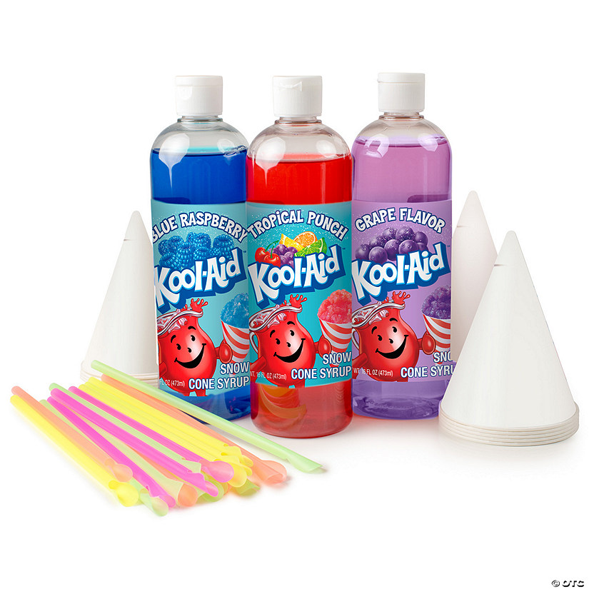 Kool-Aid Snow Cone Syrup Party Kit Image