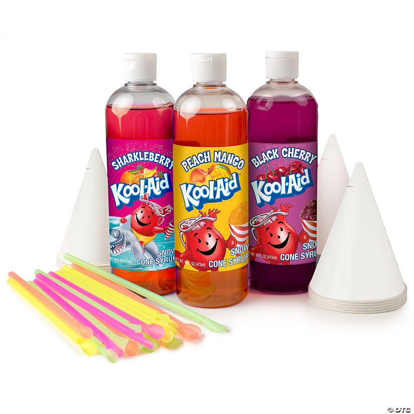 Kool-Aid Snow Cone Syrup Party Kit Image