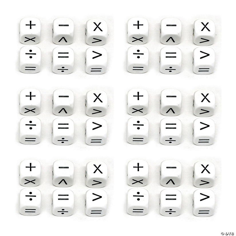 Koplow Games Operators Dice, 6 Per Set, 6 Sets Image