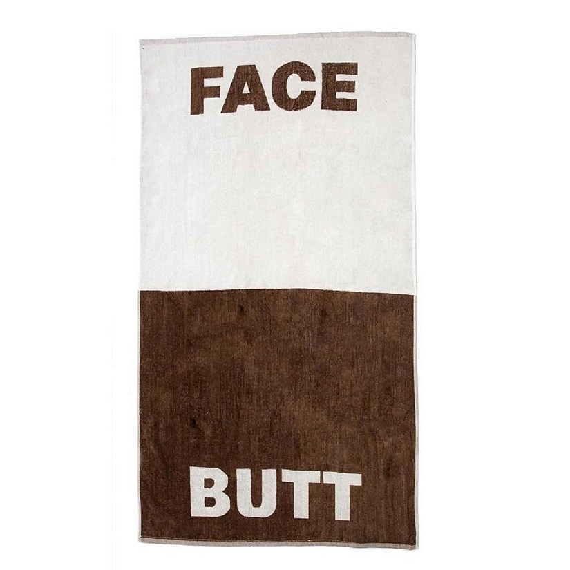 KOVOT Face Butt Towel Beach or Bath Towel 30 inches X 56 inches Image