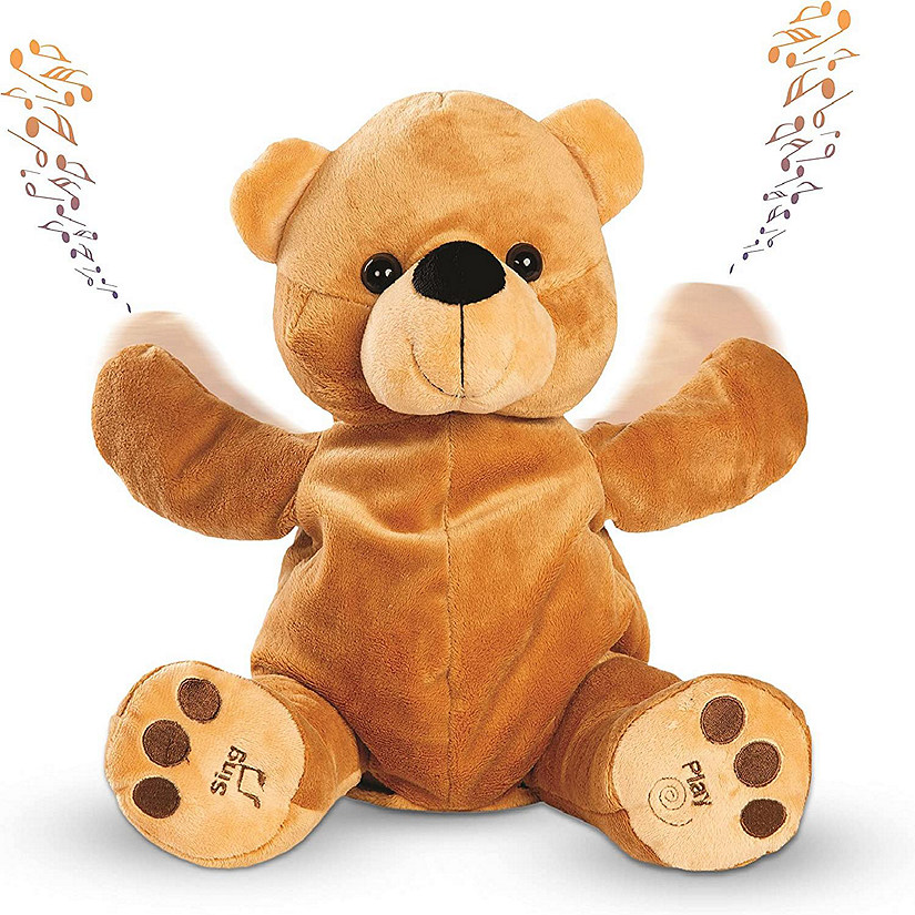 KOVOT Plush Animated Singing Bear with Clapping Hands Musical