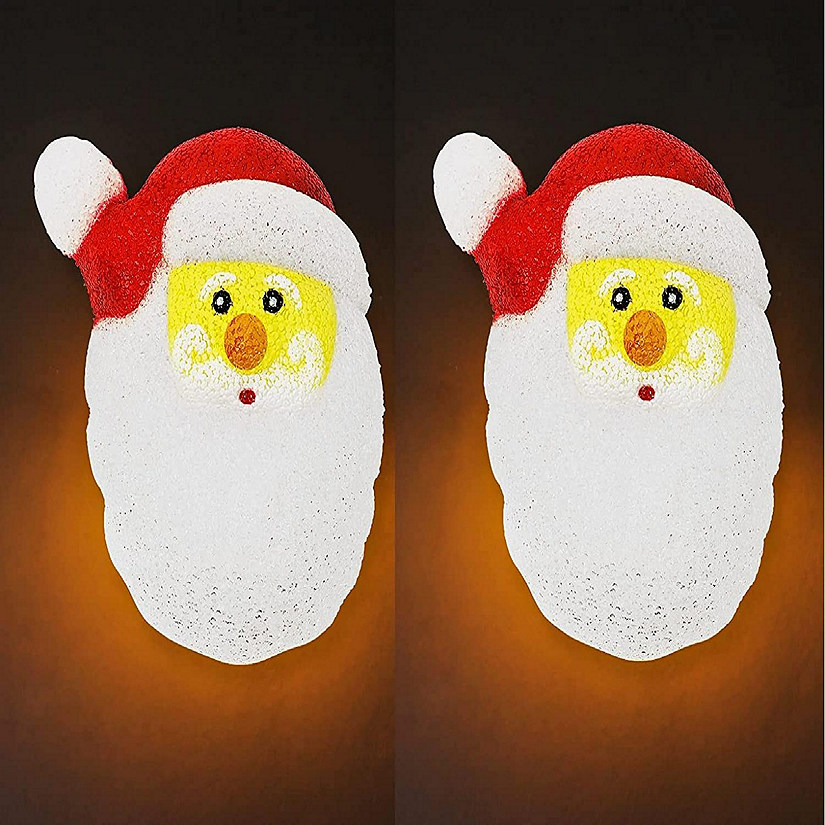 Kovot Santa Porch Light Cover Set of 2 Holiday Decoration Waterproof Outdoor Light Covers Image
