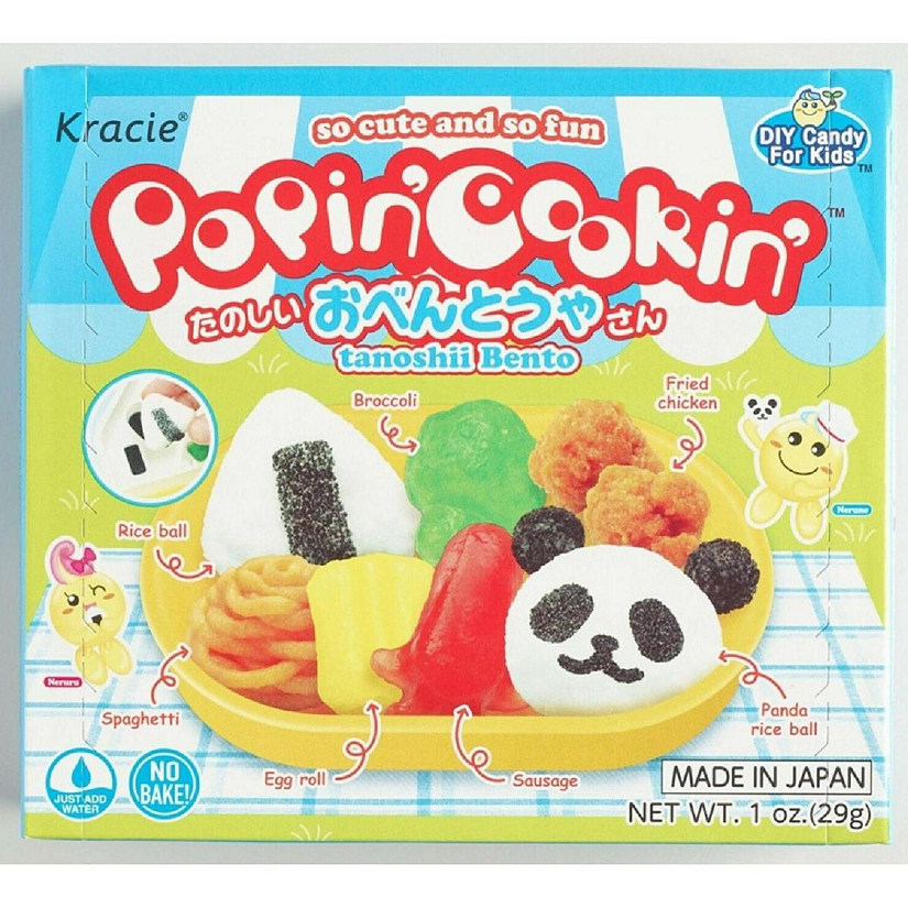 Popin Cookin Kits Variety Pack of 3 – Gummy Sushi, Gummy Bento, and Gummy  Ramen Japanese Candy Kit – Poppin Cookin Bundle