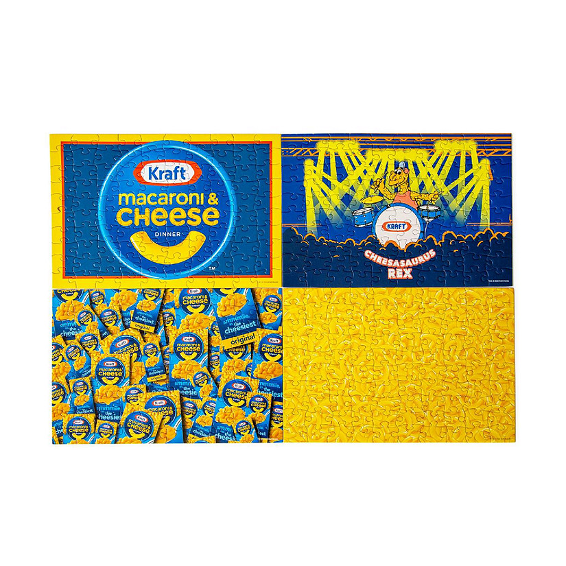 Kraft Macaroni and Cheese 100-Piece Jigsaw Puzzle 4-Pack  Toynk Exclusive Image