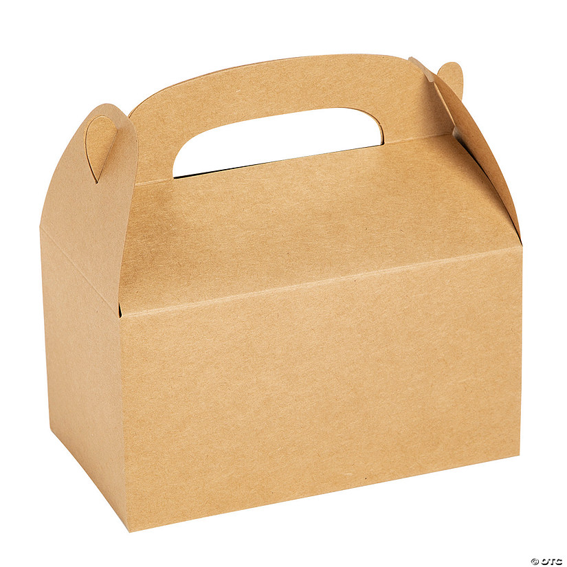 Kraft Paper Treat Boxes - 12 Pc. Image