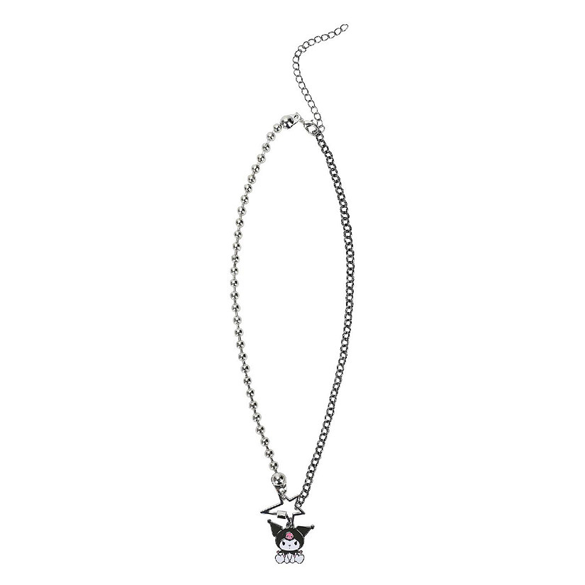 Kuromi Star Necklace With Two Chain Options Image