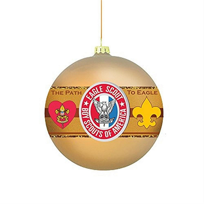 Kurt Adler 2.5 Eagle Scout Shadow Ornament