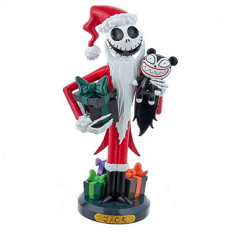 Kurt Adler Disney The Nightmare Before Christmas Jack With Vampire Nutcracker Image