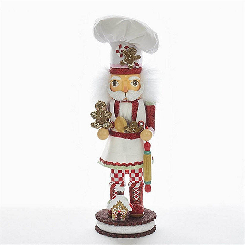 Kurt Adler Kurt Adler Gingerbread Chef Nutcracker, 15 inches Image