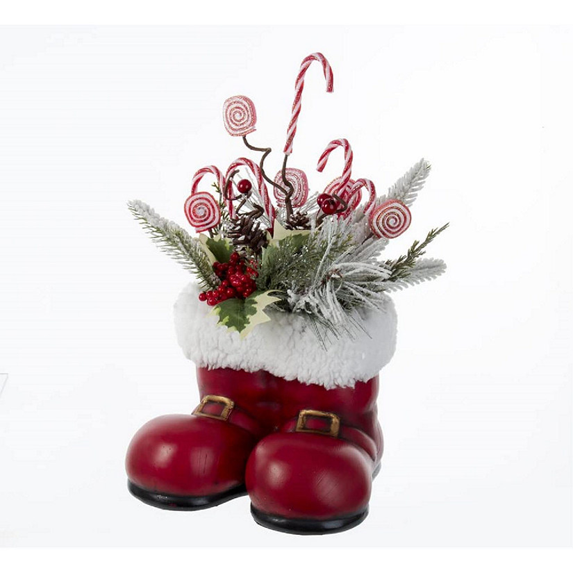 Plastic Santa Boots 