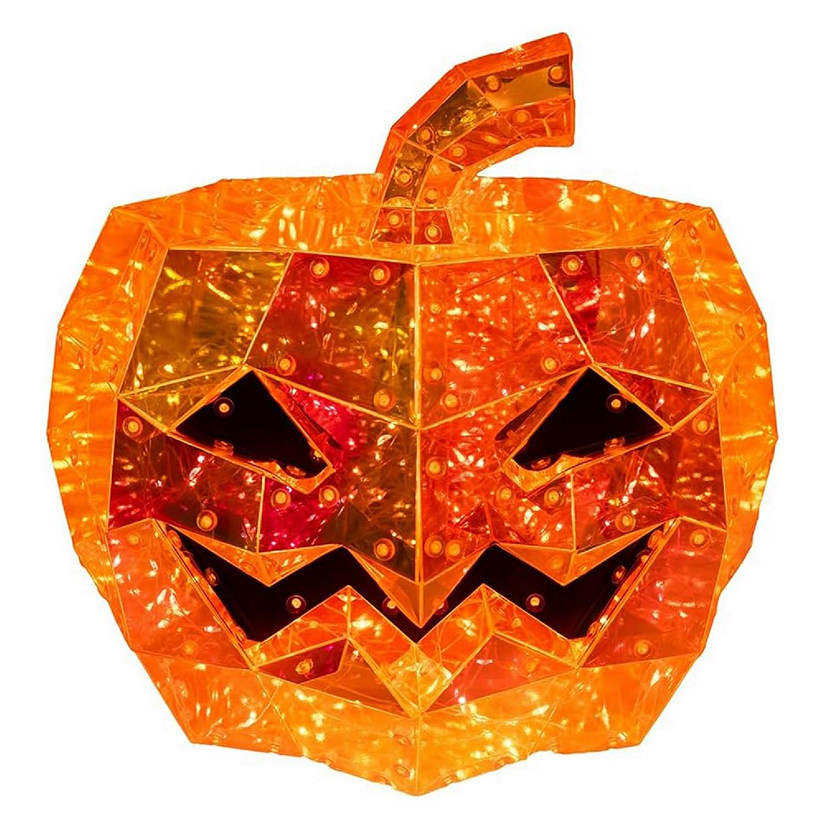 Kurt Adler Pre-Lit Iridescent Jack-O-Lantern, 10in Image